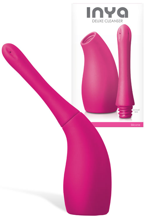 Silicone Anal Douche With Flexible Nozzle