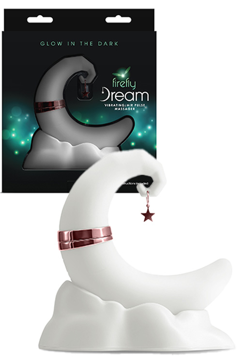 nsnovelties Firefly's Dream 4.7" Glow in the Dark Clitoral Suction Vibrator