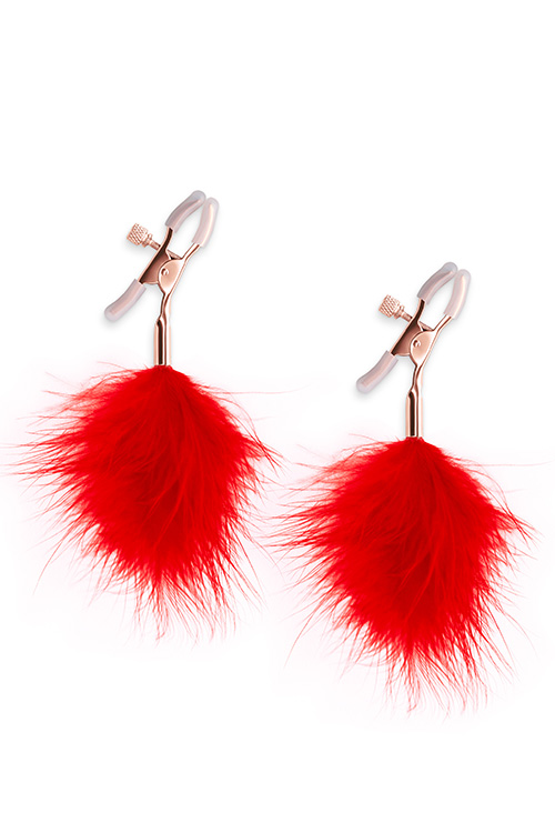 nsnovelties Bound Adjustable Feather Nipple Clamps