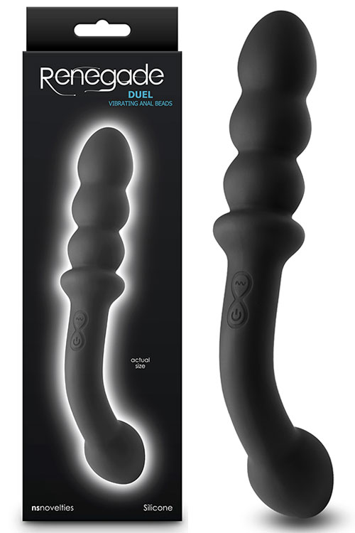 nsnovelties Duel 8.4&quot; Dual Ended Vibrating Anal Beads