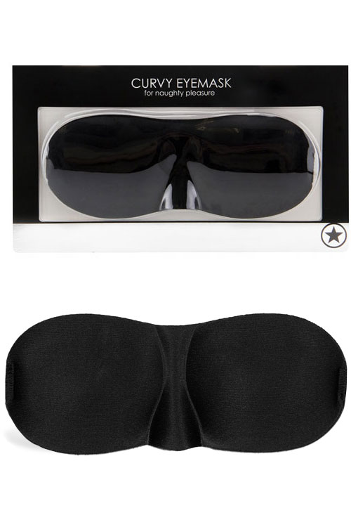 OUCH! Curvy Eye Mask With Adjustable Strap