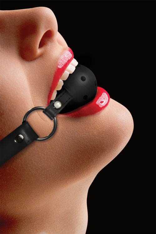 OUCH! 1.8&quot; Breathable Gag Ball
