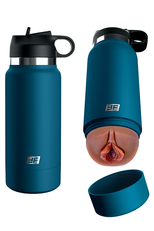 PDX Plus Fap Flask Private Pleaser 9.4&quot; Discreet Water Bottle Stroker