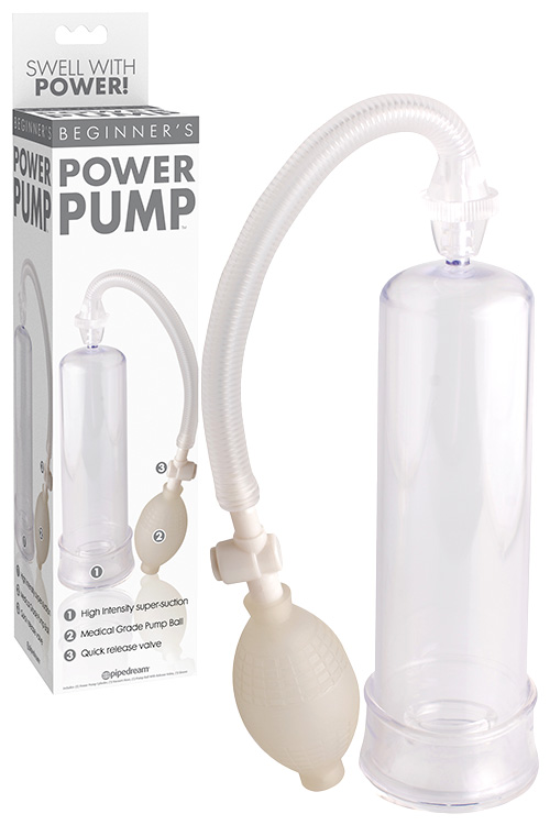 Pipedream Beginners Power 7.6&quot; Penis Pump