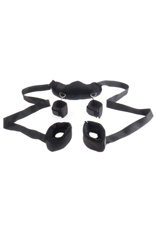 Fetish Position Master Bondage Harness with Cuffs