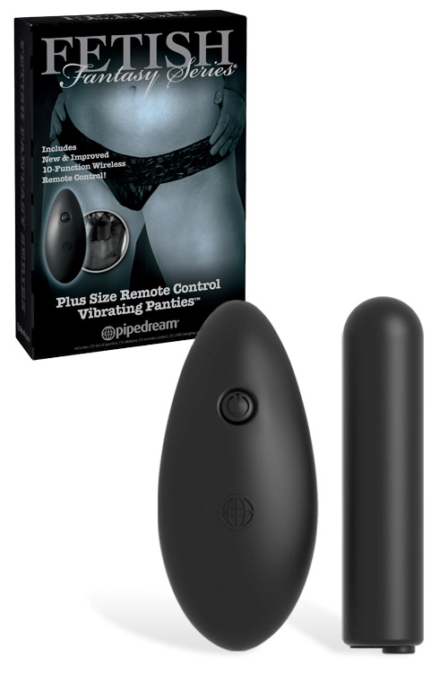 Pipedream Remote Control Vibrating Panties (Plus Size)