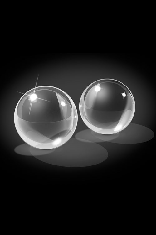 Pipedream Medium 1.2&quot; Glass Ben Wa Balls