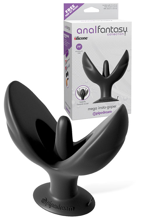 3.7" Mega Expanding Anal Plug with Suction Cup