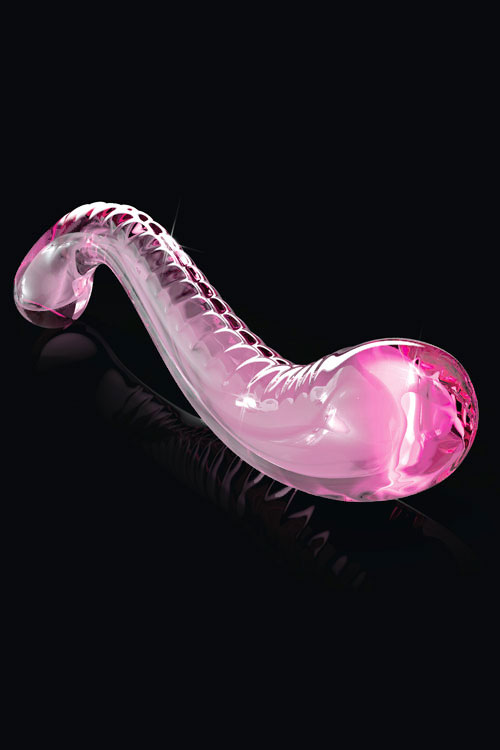 Pipedream Icicles 8.25&quot; Curved Glass Dong