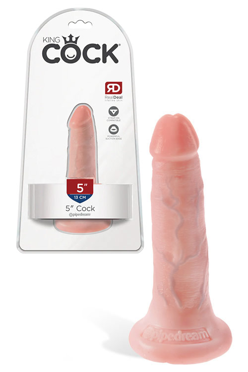 Realistic 5" Suction Cup Dong