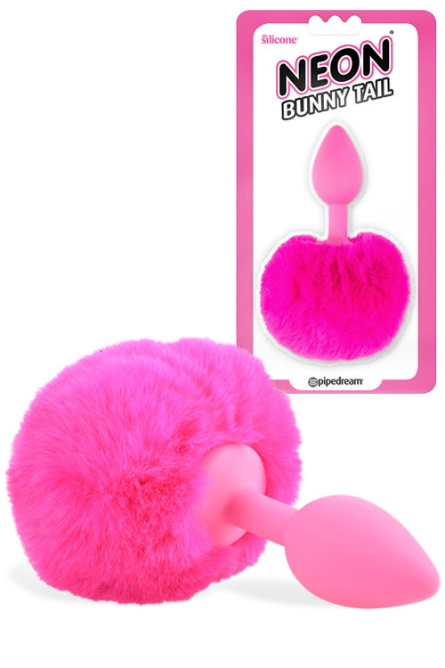 Pipedream Bunny Tail 5&quot; Silicone Butt Plug