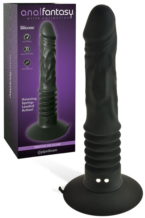 Pipedream Responsive Thrusting Silicone Anal Vibrator