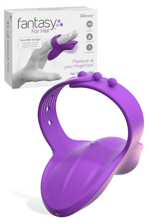 3" Silicone Finger & Panty Vibrator