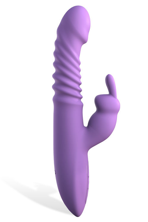 Pipedream Thrusting 9.5&quot; Rabbit Vibrator With Heat Function