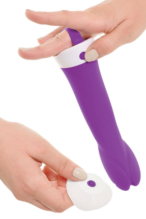 Wall Banger G-Spot 7.6" Vibrator With Remote