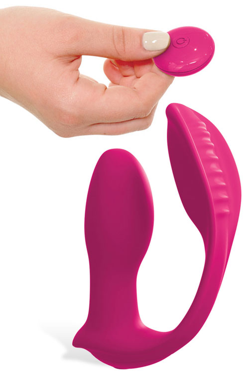 Double Ecstasy Couples Wearable Vibrator With Remote