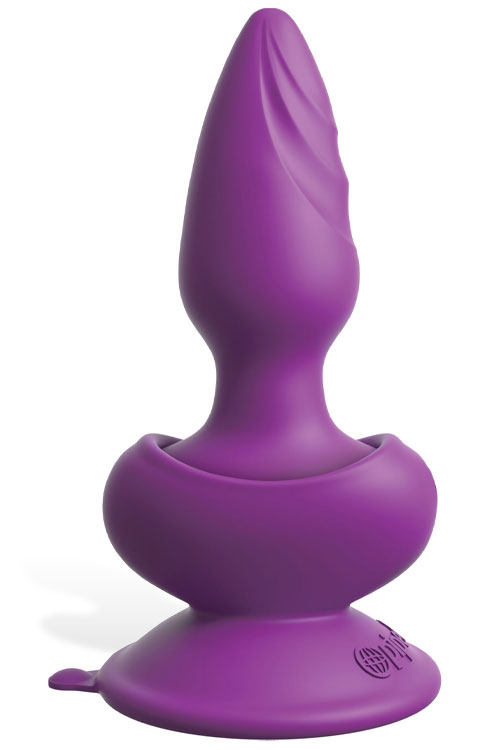 Pipedream Wall Banger Butt Plug With Remote & Removable Suction Cup