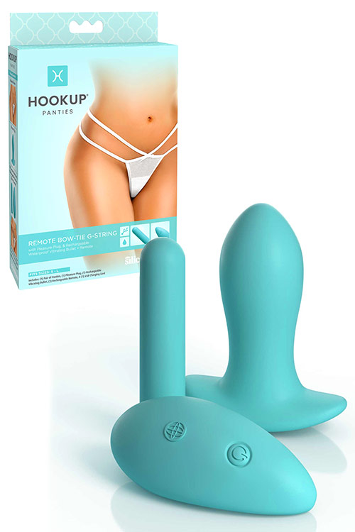 Remote Bow-Tie G-String Vibrating Panty