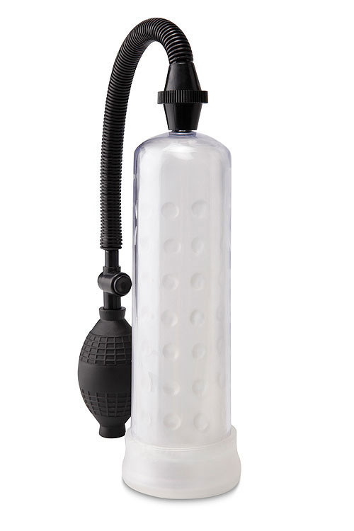 Pipedream 7.5&quot; Clear Silicone Power Cock Pump