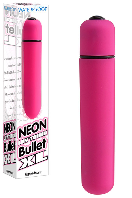 Pipedream Neon Love Touch 3.25&quot; XL Bullet Vibrator