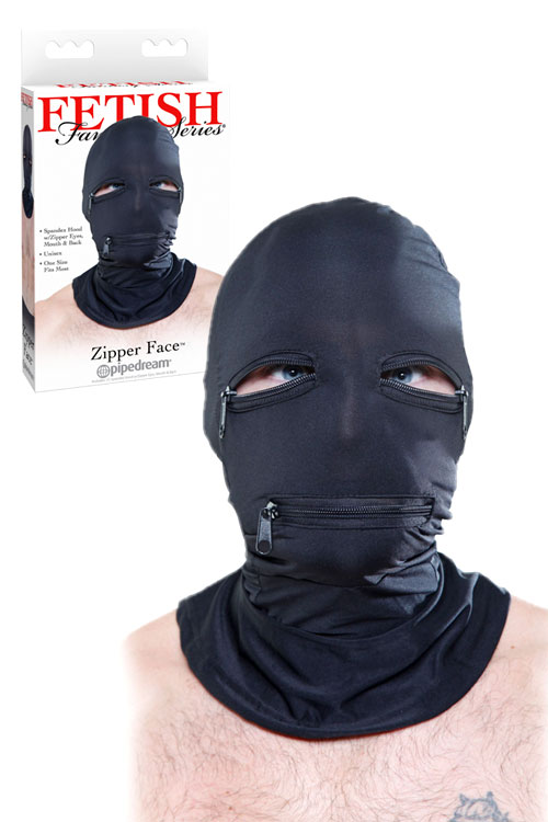 Pipedream Fetish Fantasy Zipper Face Hood