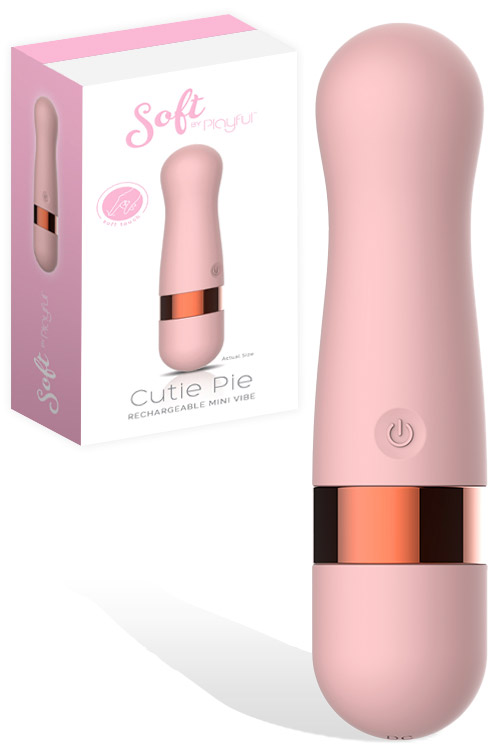 Playful Cutie Pie 4.3&quot; Super Soft Silicone Bullet Vibrator