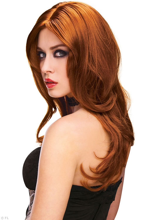 Pleasure Wigs Jessie Auburn Red Quality Wig