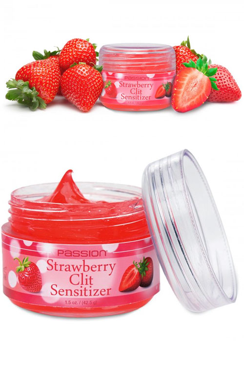 Passion Lubricants Strawberry Clitoral Sensitising & Cooling Gel (44ml)