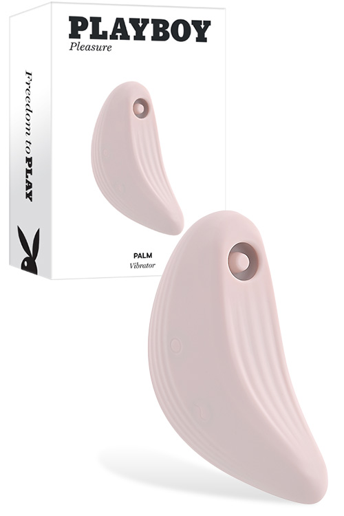 Playboy Palm 3.8" Tapping Clitoral Vibrator