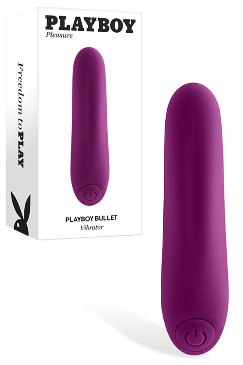 Playboy 3.5&quot; Silicone Bullet Vibrator