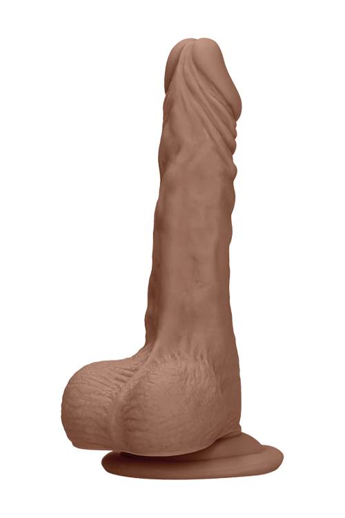 RealRock 10&quot; Suction Cup Realistic Textured Dildo