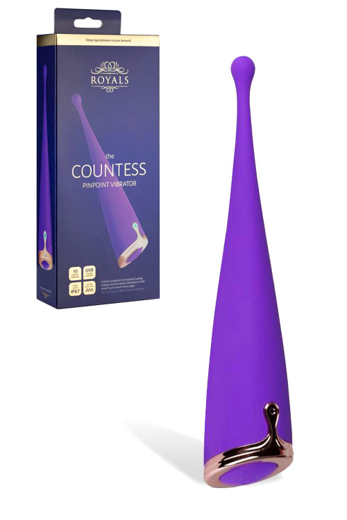 The Countess 7.5" Pinpoint Clitoral Vibrator