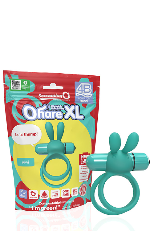 Screaming O Ohare XL Stretchy Vibrating Cock Ring with Clitoral Stimulator