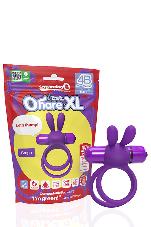 Screaming O Ohare XL Stretchy Vibrating Cock Ring with Clitoral Stimulator