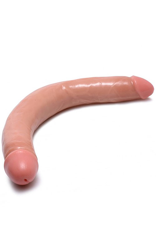 SexFlesh Realistic 17.5&quot; Double Ended Dong