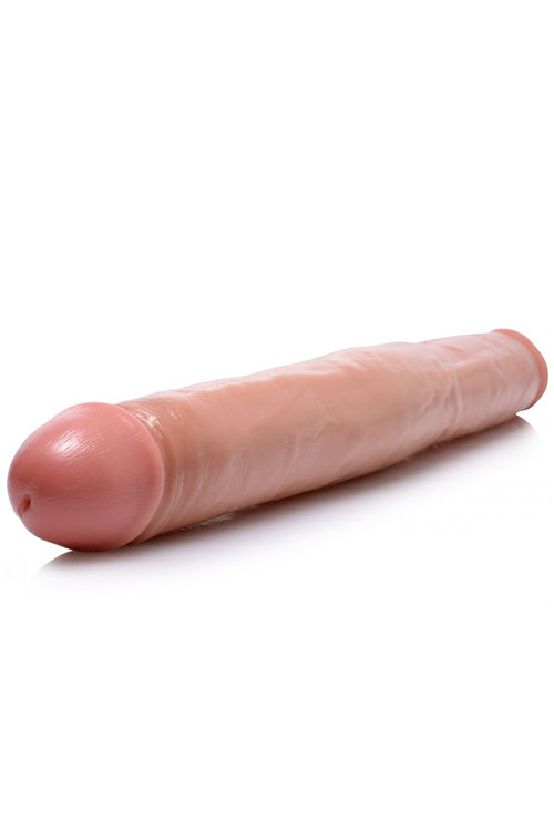 SexFlesh Realistic 17.5&quot; Double Ended Dong