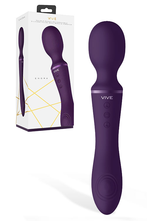 Enora Wand with Pulse-Wave Vibrating Handle