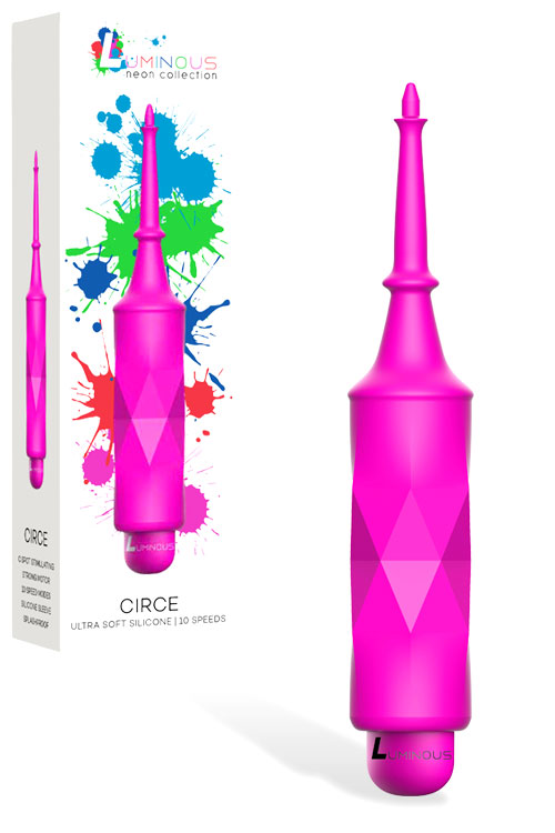 Circe - 5.8" 10 Speed Bullet Vibrator with Silicone Sleeve