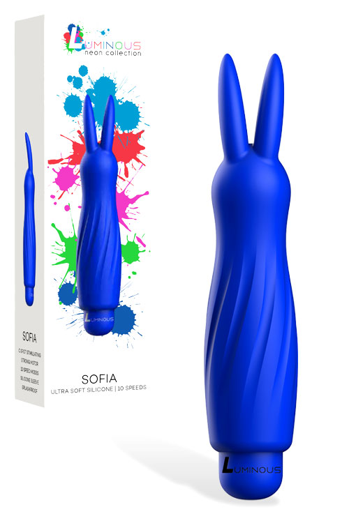 Sofia 4.96" 10 Speed Rabbit Ear Clitoral Vibrator
