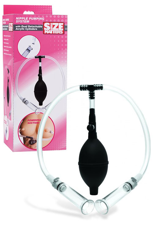 Nipple Pump with Detachable Cylinders