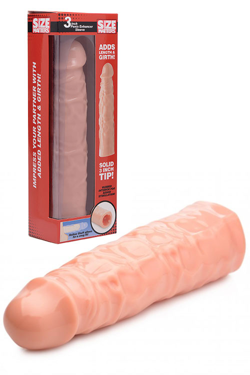 Size Matters 3&quot; Penis Extension Sleeve