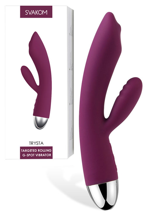 Trysta 7.5" G-Spot Rabbit With Rolling Tip