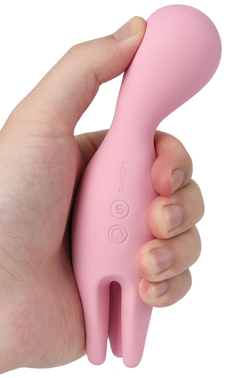 Svakom Nymph 6.1&quot; Flexible Couples Vibrator with Grabbing Fingers