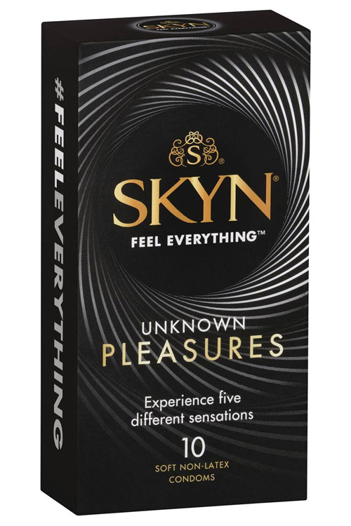 Unknown Pleasures Condoms - 5 Sensations (10 Pack)