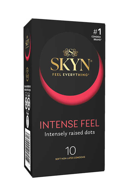 Skyn Intense Feel 10 Pack Textured, Non Latex Condoms