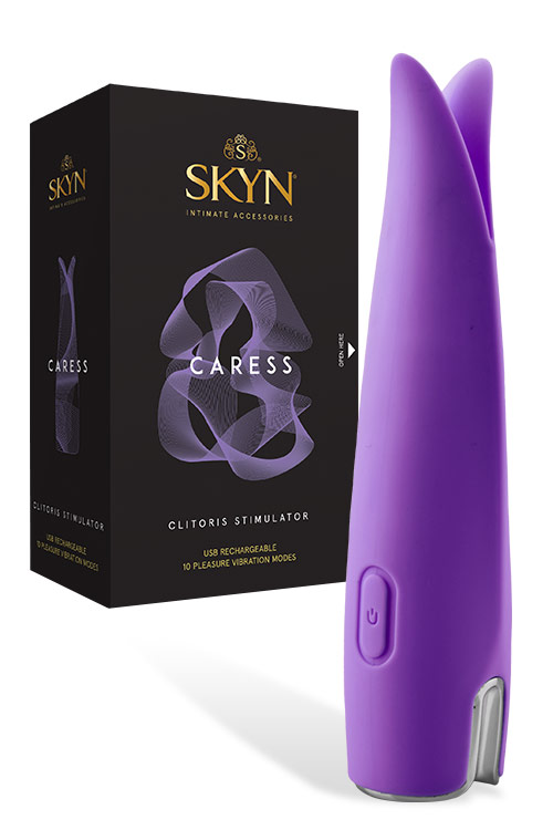 Skyn Caress 5.31" Clitoris Stimulator