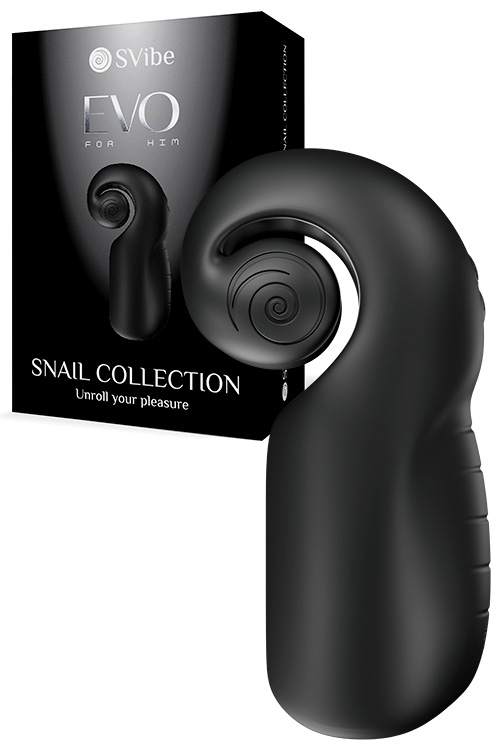 Snail Vibe EVO 6&quot; Vibrating Masturbator