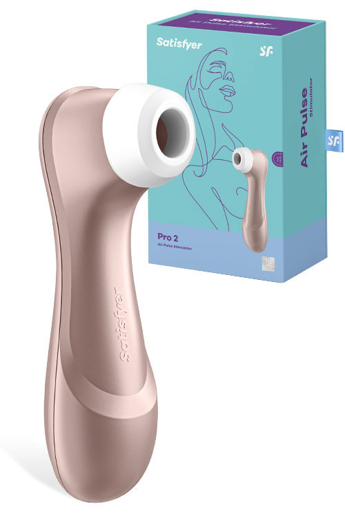 Pro 2 - Rechargeable Touch-Free Clitoral Stimulator - Next Generation