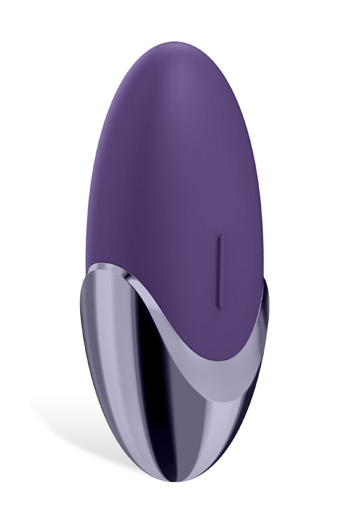 Satisfyer Purple Pleasure 3.7&quot; Lay On Clitoral Vibrator