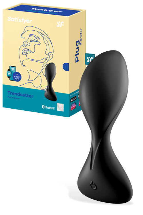 Trendsetter Vibrating Anal Plug with App Control